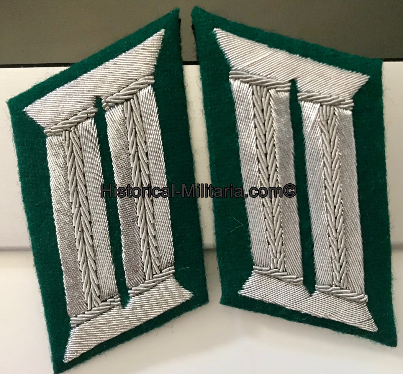 Waffenrock Heer Set Gebirgstruppen Jägertruppe Oberstleutnant Schulterklappen - German Army Mountain Troops Lt. Colonel Dress Tunic shoulder boards SET - SET da Tenente Colonnello Heer Cacciatori di montagna da città Waffenrock Heer Set Gebirgstruppen Jägertruppe Oberstleutnant Schulterklappen - German Army Mountain Troops Lt. Colonel Dress Tunic shoulder boards SET - SET da Tenente Colonnello Heer Cacciatori di montagna da città