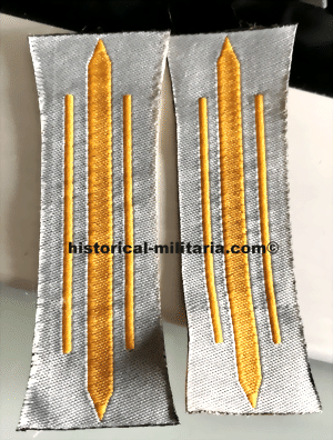 EM/ NCO woven collar litzen Deutscher Afrika Korps DAK pre-cut - Kragen Litzen Wehrmacht Afrikakorps - litzen mostrine tropicali DAK dell'esercito tedesco Wehrmacht AFRIKAKORPS EM/ NCO woven collar litzen Deutscher Afrika Korps DAK pre-cut - Kragen Litzen Wehrmacht Afrikakorps - litzen mostrine tropicali DAK dell'esercito tedesco Wehrmacht AFRIKAKORPS