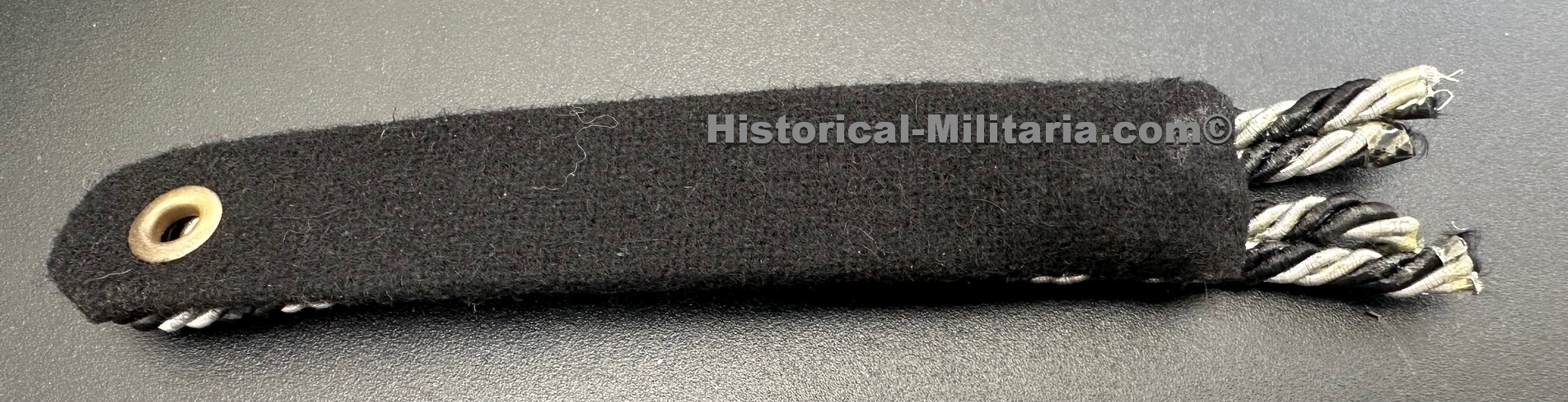 Allgemeine-SS SS-VT single sew-in shoulder board SS-Mann to SS-Hauptscharführer aluminium black twisted cords - Achselstück zum einnähen - spallina della Allgemeine-SS SS-VT da cucire Allgemeine-SS SS-VT single sew-in shoulder board SS-Mann to SS-Hauptscharführer aluminium black twisted cords - Achselstück zum einnähen - spallina della Allgemeine-SS SS-VT da cucire