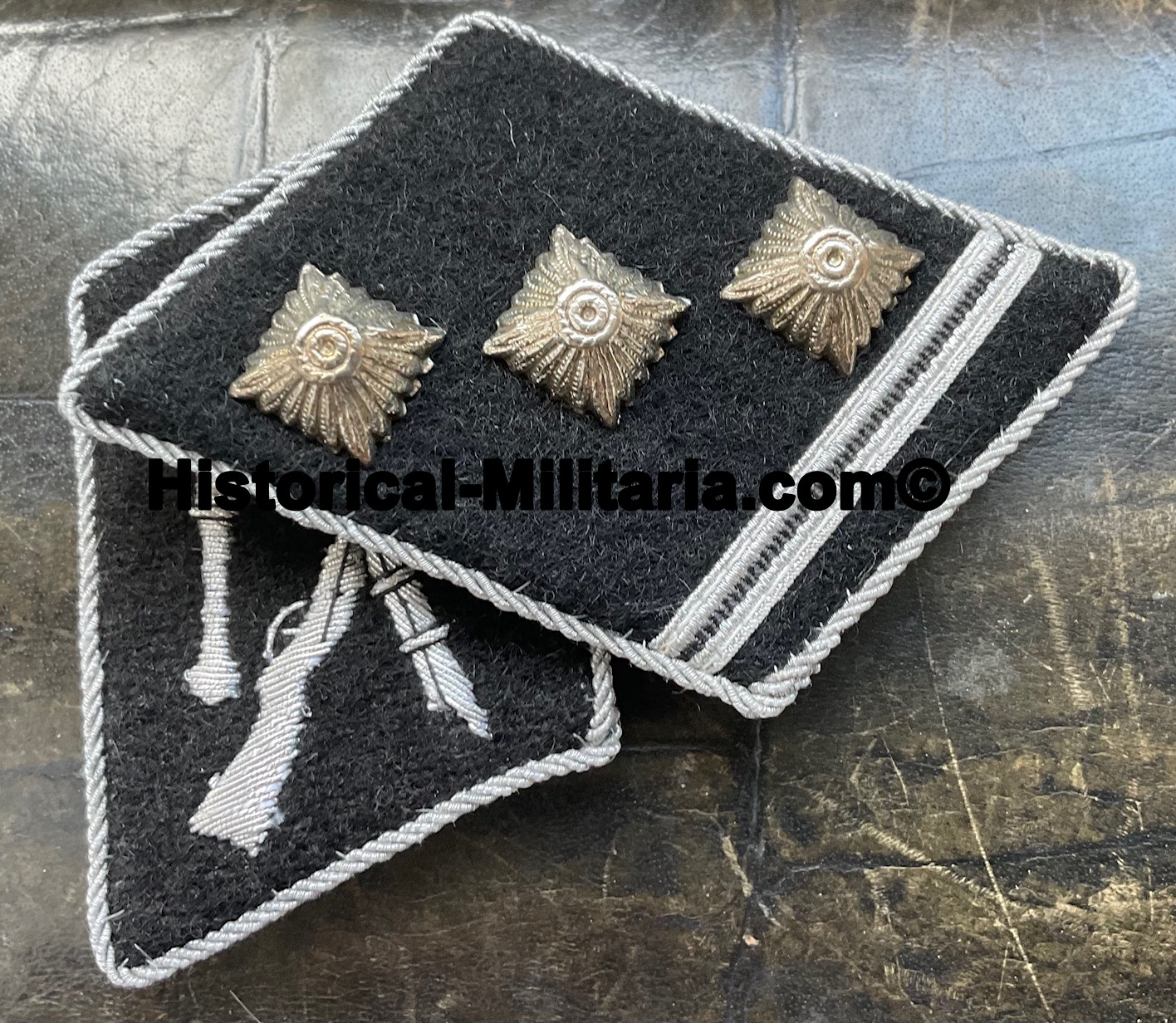 36.W-Gren-Division of SS ( Regiment Dirlewanger ) SS-Obersturmführer Kragenspiegel - Regiment Dirlewanger SS First Lieutenant collar tabs - mostrine Regimento SS Dirlewanger da Tenente 36.W-Gren-Division of SS ( Regiment Dirlewanger ) SS-Obersturmführer Kragenspiegel - Regiment Dirlewanger SS First Lieutenant collar tabs - mostrine Regimento SS Dirlewanger da Tenente