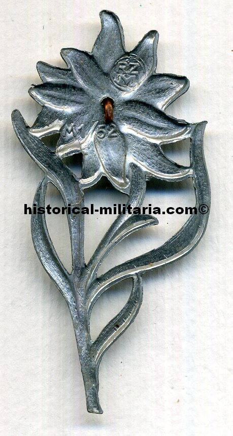 ORIGINAL SA Mützenedelweiss, HJ Hitlerjugend, 76.SS-Standarte Salzburg Edelweiss Hoheitsabzeichen RZM M1/ 52- Original SA cap Edelweiss, HJ Hitlerjugend Edelweiss - Edelweiss da berretto della SA o Hiterjugend Edelweiss originale ORIGINAL SA Mützenedelweiss, HJ Hitlerjugend, 76.SS-Standarte Salzburg Edelweiss Hoheitsabzeichen RZM M1/ 52- Original SA cap Edelweiss, HJ Hitlerjugend Edelweiss - Edelweiss da berretto della SA o Hiterjugend Edelweiss originale