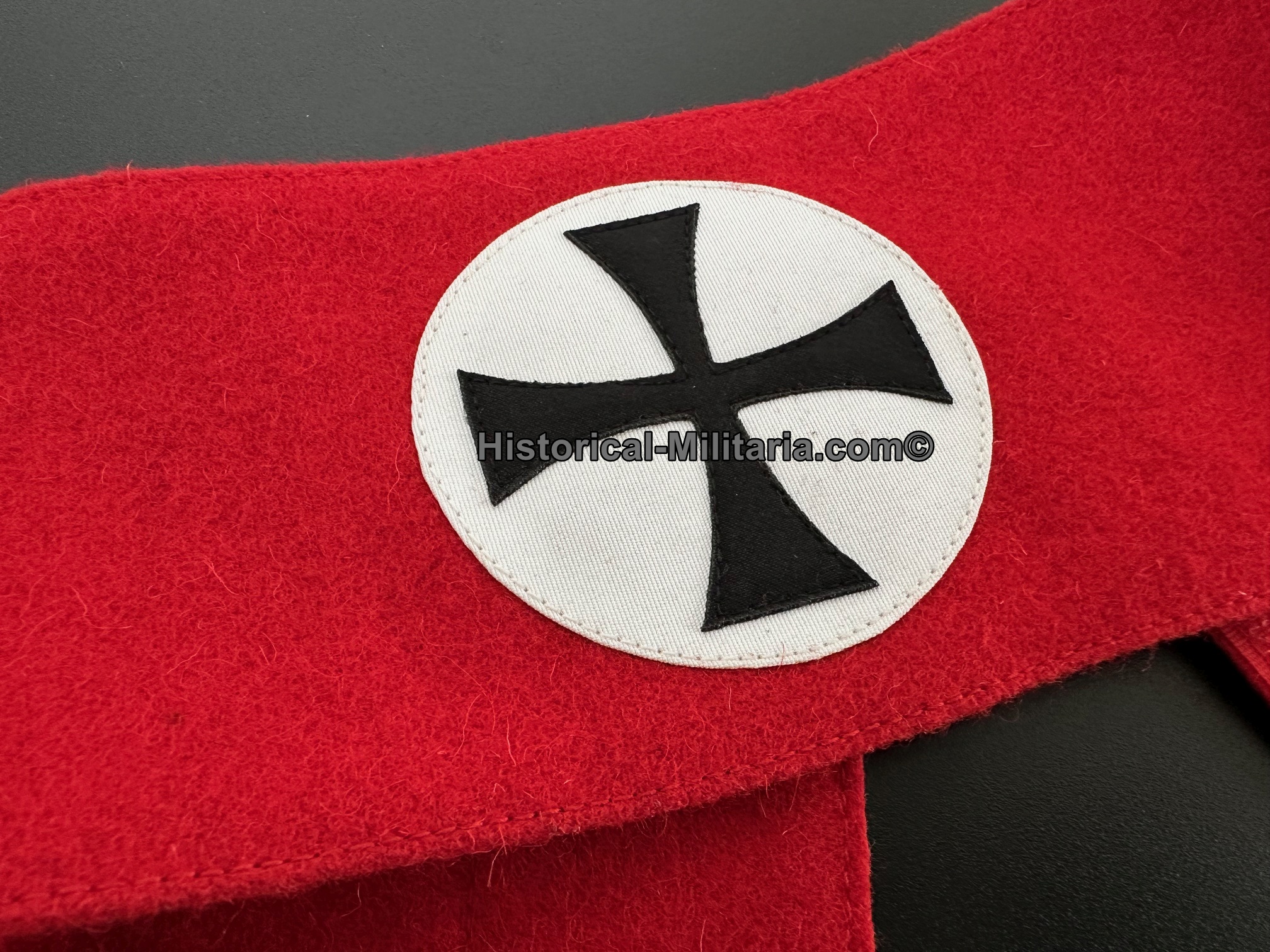 Armbinde Eisernes Kreuz Reenactment - Iron Cross armband Reenactment - Fascia da braccio con la croce di ferro Rievocazione Armbinde Eisernes Kreuz Reenactment - Iron Cross armband Reenactment - Fascia da braccio con la croce di ferro Rievocazione