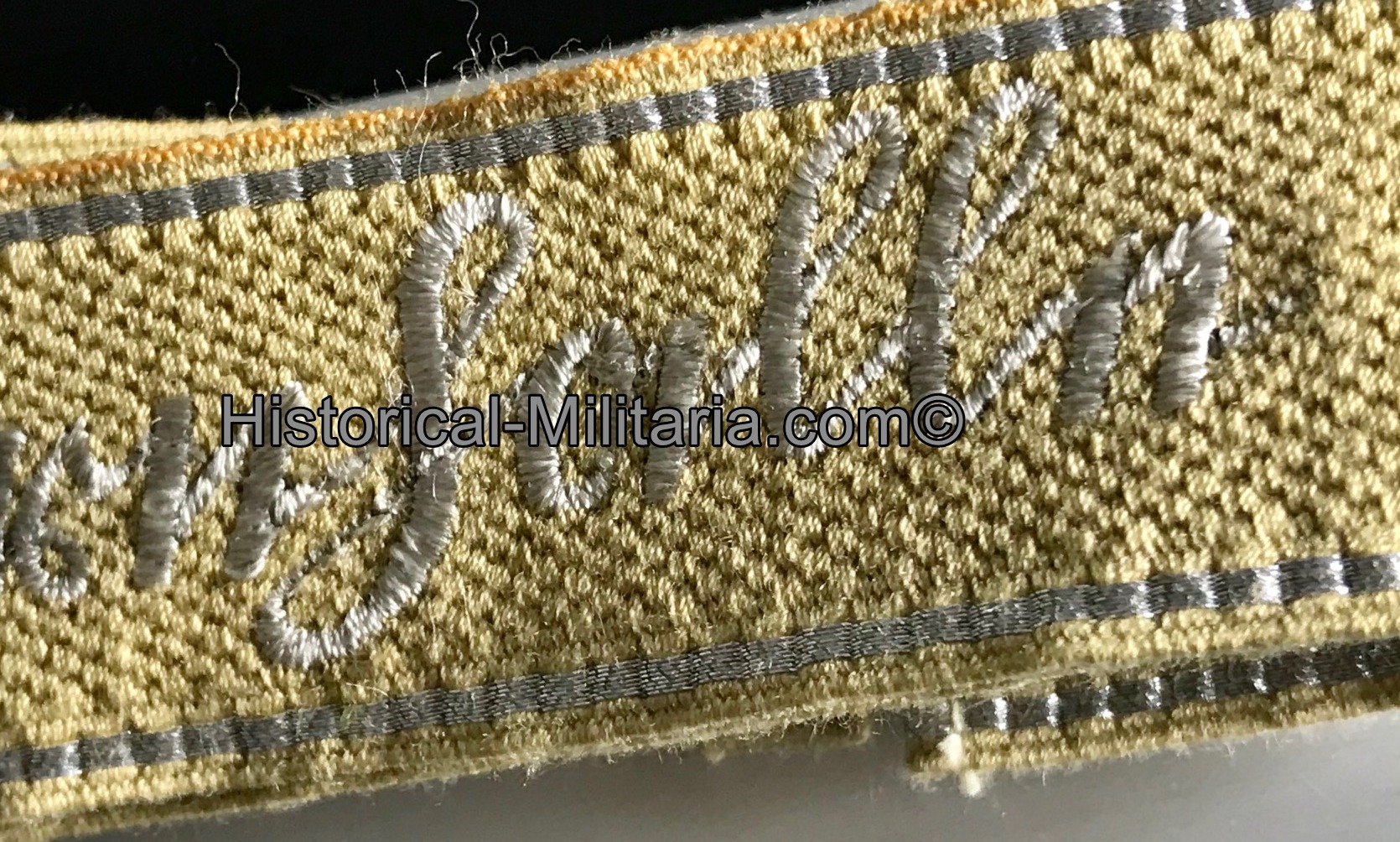SA-Feldherrnhalle FHH Panzer Grenadier Division EM/ NCO cuff title machine-embroidered - SA-Feldherrnhalle Ärmelband Mannschaften - Fascia da braccio delle SA-Feldherrnhalle da truppa SA-Feldherrnhalle FHH Panzer Grenadier Division EM/ NCO cuff title machine-embroidered - SA-Feldherrnhalle Ärmelband Mannschaften - Fascia da braccio delle SA-Feldherrnhalle da truppa