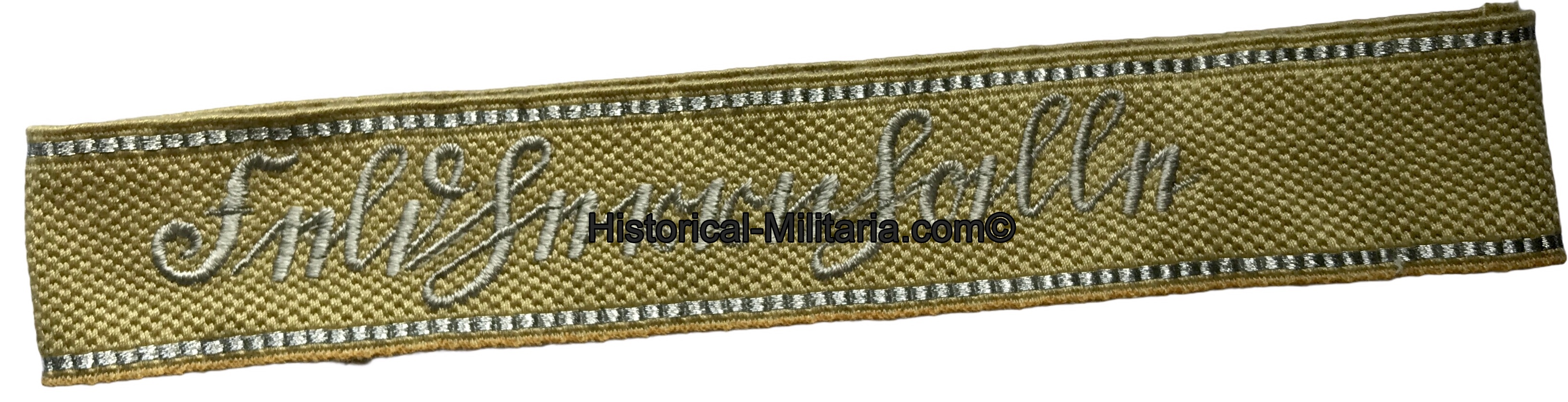 SA-Feldherrnhalle FHH Panzer Grenadier Division EM/ NCO cuff title machine-embroidered - SA-Feldherrnhalle Ärmelband Mannschaften - Fascia da braccio delle SA-Feldherrnhalle da truppa SA-Feldherrnhalle FHH Panzer Grenadier Division EM/ NCO cuff title machine-embroidered - SA-Feldherrnhalle Ärmelband Mannschaften - Fascia da braccio delle SA-Feldherrnhalle da truppa
