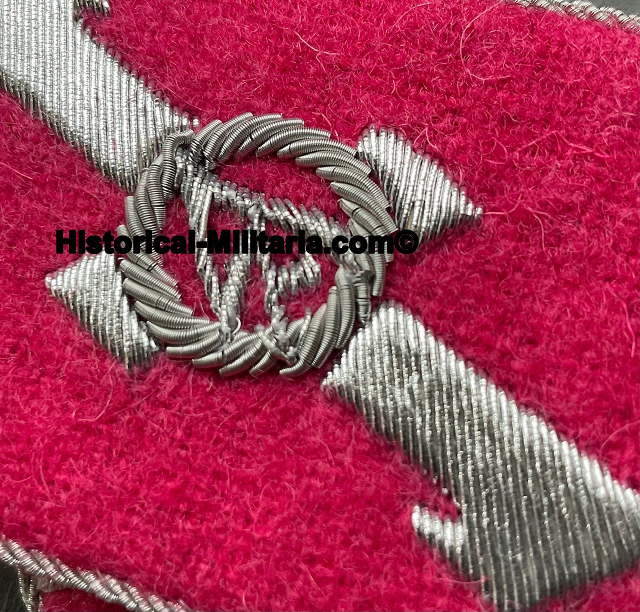 Kragenspiegel karmesinrot SA-Standarte Feldherrnhalle SA-Obersturmführer - SA-Feldherrnhalle SA-Obersturmfuhrer collar tabs on carmine - Mostrine da SA-Obersturmfuhrer delle SA-Feldherrnhalle su panno carmino Kragenspiegel karmesinrot SA-Standarte Feldherrnhalle SA-Obersturmführer - SA-Feldherrnhalle SA-Obersturmfuhrer collar tabs on carmine - Mostrine da SA-Obersturmfuhrer delle SA-Feldherrnhalle su panno carmino