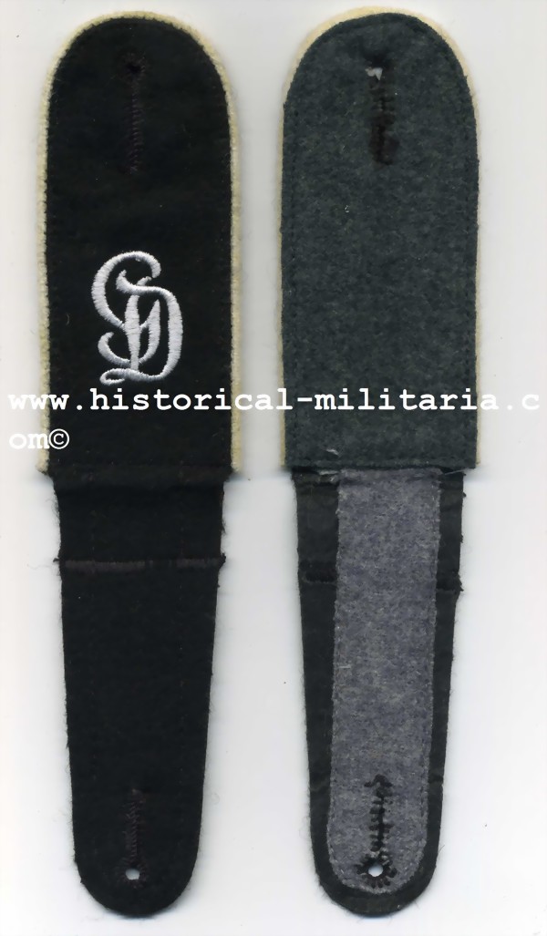 Wehrmacht GD Enlisted shoulder straps Grossdeutschland Infantry - Schulterklappen Großdeutschland Infanterie Mannschaften - Spalline Grossdeutschland fanteria da truppa - 1 pair left on stock Wehrmacht GD Enlisted shoulder straps Grossdeutschland Infantry - Schulterklappen Großdeutschland Infanterie Mannschaften - Spalline Grossdeutschland fanteria da truppa - 1 pair left on stock
