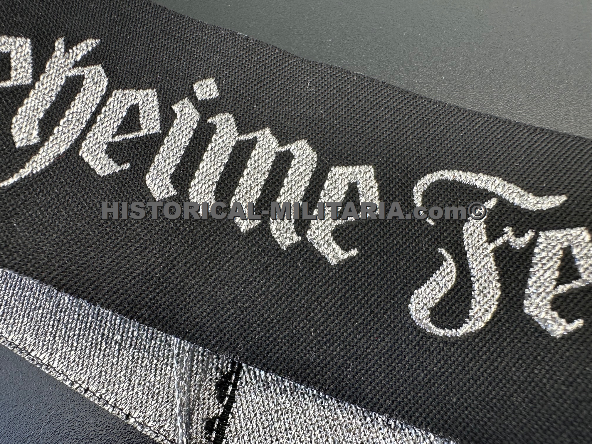 Geheime Feldpolizei machine-woven cuff band Secret Field Police - Ärmelstreifen gewebt Geheime Feldpolizei - Fascia da braccio della polizia militaria secreta Geheime Feldpolizei machine-woven cuff band Secret Field Police - Ärmelstreifen gewebt Geheime Feldpolizei - Fascia da braccio della polizia militaria secreta