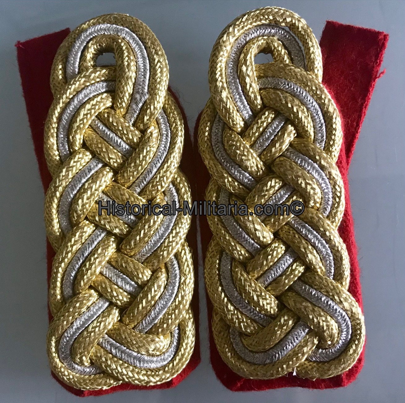 Generalmajor Wehrmacht Schulterklappen Verarbeitung Tropen Ausführung - German Army Brigadier General slip-on shoulder boards late war pattern - spalline da Generale di Brigata dell'esercito tedesco tarda guerra Generalmajor Wehrmacht Schulterklappen Verarbeitung Tropen Ausführung - German Army Brigadier General slip-on shoulder boards late war pattern - spalline da Generale di Brigata dell'esercito tedesco tarda guerra