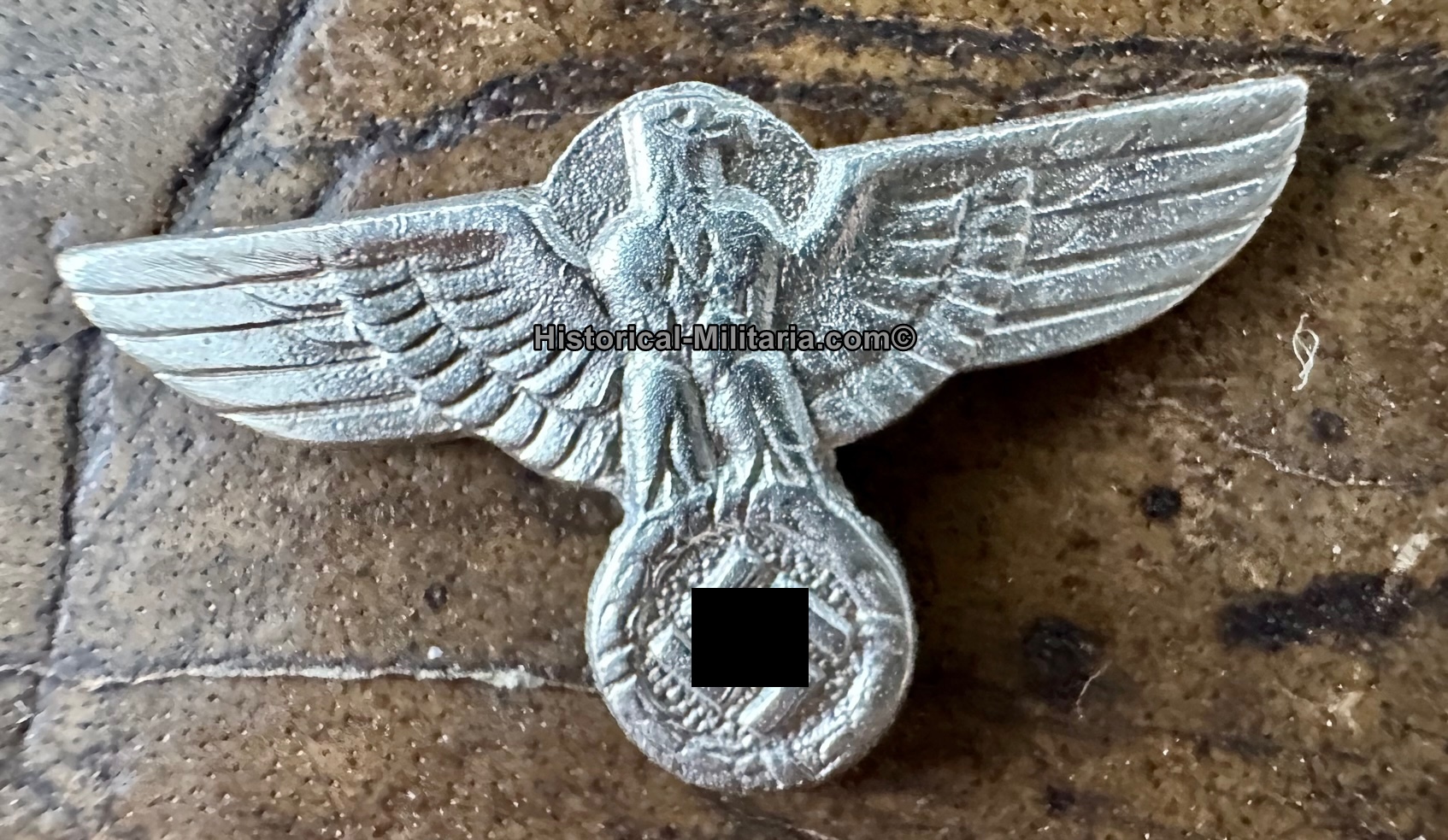 Griffadler für SS/ SA Dolch hell glänzend versilbert - Shiny silver plated Grip Eagle for SS/ SA dagger - Aquila per la daga SS/ SA argentato Griffadler für SS/ SA Dolch hell glänzend versilbert - Shiny silver plated Grip Eagle for SS/ SA dagger - Aquila per la daga SS/ SA argentato