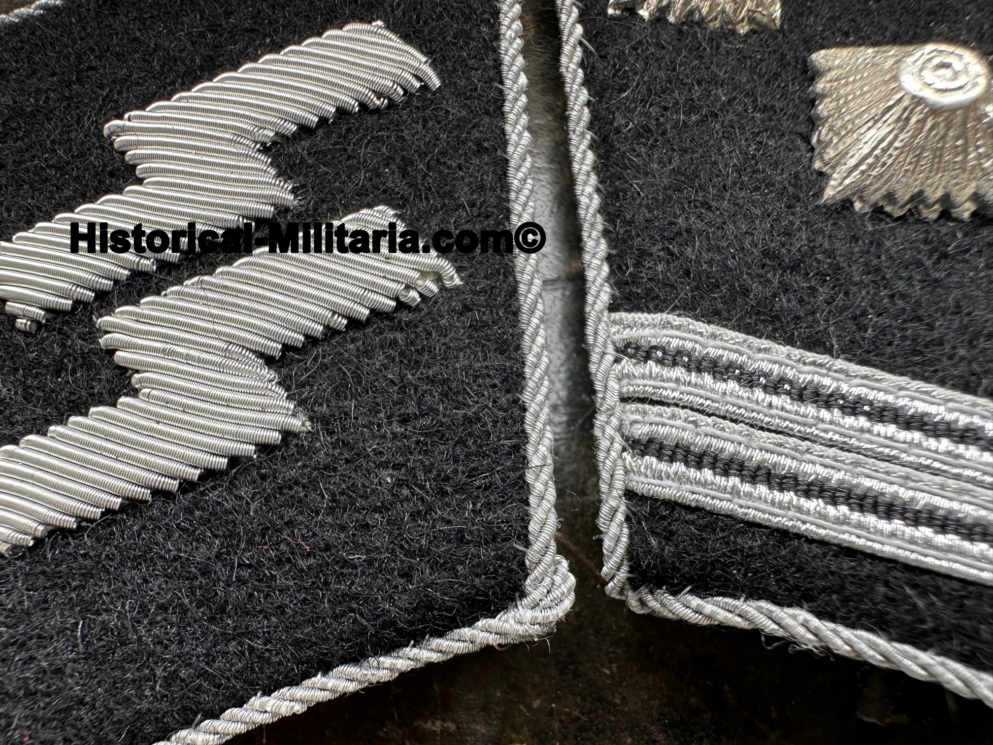 SS-Hauptsturmführer Kragenspiegel Waffen-SS - Captain SS collar tabs - Mostrine da Capitano delle Waffen-SS - 1 x left on stock SS-Hauptsturmführer Kragenspiegel Waffen-SS - Captain SS collar tabs - Mostrine da Capitano delle Waffen-SS - 1 x left on stock