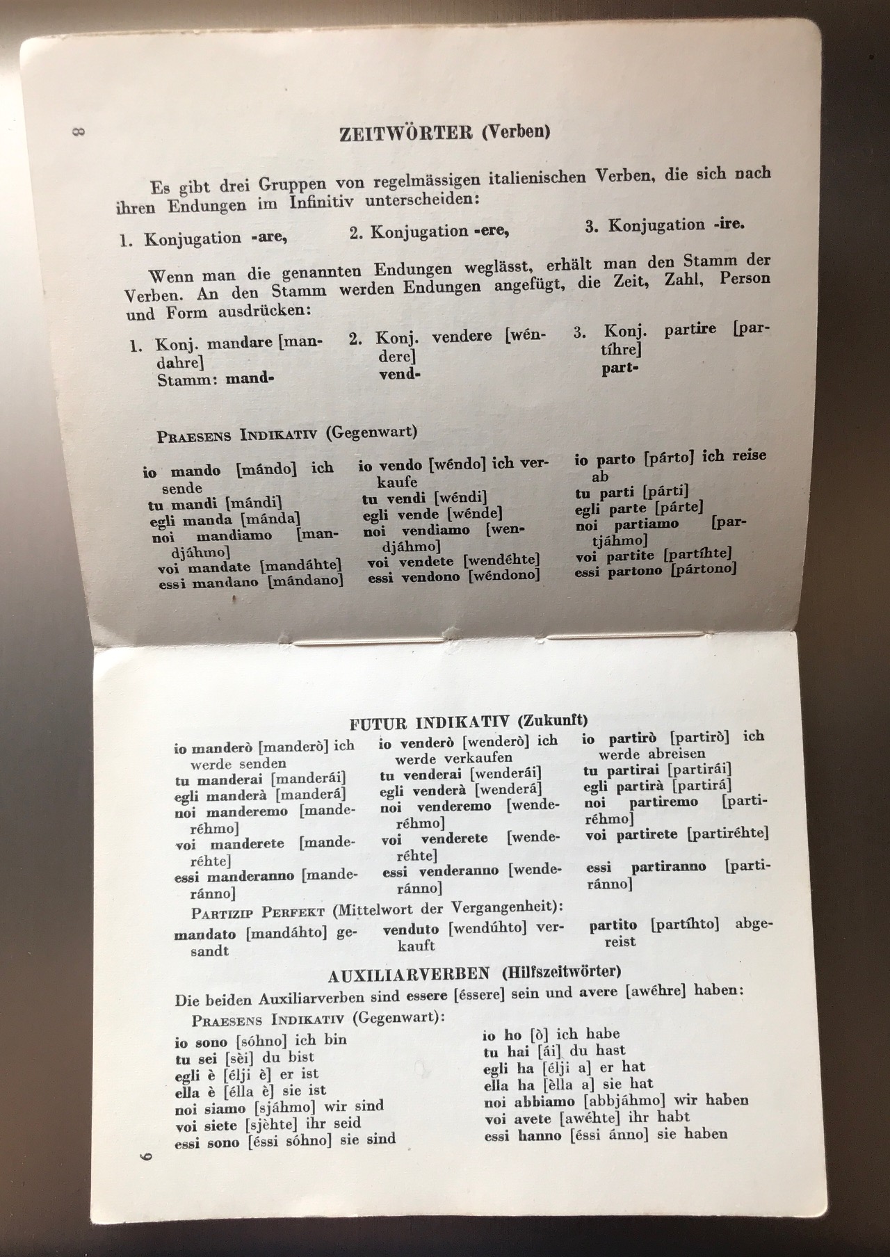 1957 Italienisch Schnell und Leicht VALRMARTINA Florenz Original - Original small leaflet dictionary German-Italian Florence 1957 German Italian quick and easy - Piccolo dizionario tedesco italiano Valmartina Firenze 1957 originale 1957 Italienisch Schnell und Leicht VALRMARTINA Florenz Original - Original small leaflet dictionary German-Italian Florence 1957 German Italian quick and easy - Piccolo dizionario tedesco italiano Valmartina Firenze 1957 originale