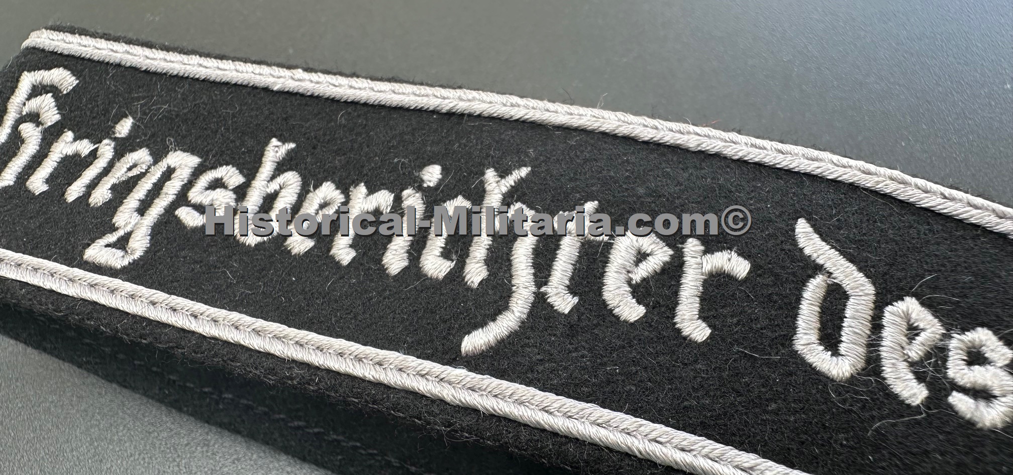 Ärmelband Kriegsberichter des Heeres - German army war correspondent cuff title Kriegsberichter des Heeres - Fascia da braccio Corrispondente di Guerra dell'esercito tedesco Ärmelband Kriegsberichter des Heeres - German army war correspondent cuff title Kriegsberichter des Heeres - Fascia da braccio Corrispondente di Guerra dell'esercito tedesco