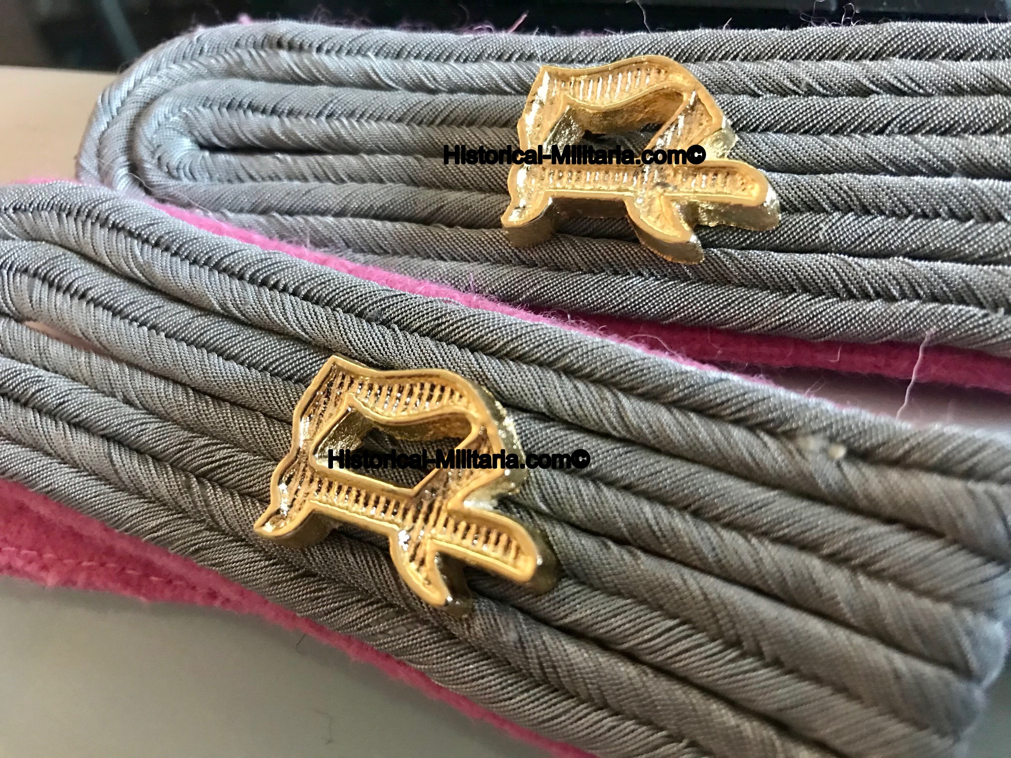Panzerjäger Panzerabwehr Wehrmacht Leutnant Schulterklappen - Army Anti-Tank Troops 2nd Lieutenant shoulder boards - spalline truppe corazzate cacciacarri da Sottotenente Heer Panzerjäger Panzerabwehr Wehrmacht Leutnant Schulterklappen - Army Anti-Tank Troops 2nd Lieutenant shoulder boards - spalline truppe corazzate cacciacarri da Sottotenente Heer
