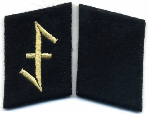 23.SS-Freiwilligen-Panzer-Grenadier-Div Nederland (niederl. no 1) Kragenspiegel SS-Schütze SS Private collar tabs mostrine Panzerdivision di volontari SS Nederland Paesi Bassi da soldato semplice 23.SS-Freiwilligen-Panzer-Grenadier-Div Nederland (niederl. no 1) Kragenspiegel SS-Schütze SS Private collar tabs mostrine Panzerdivision di volontari SS Nederland Paesi Bassi da soldato semplice
