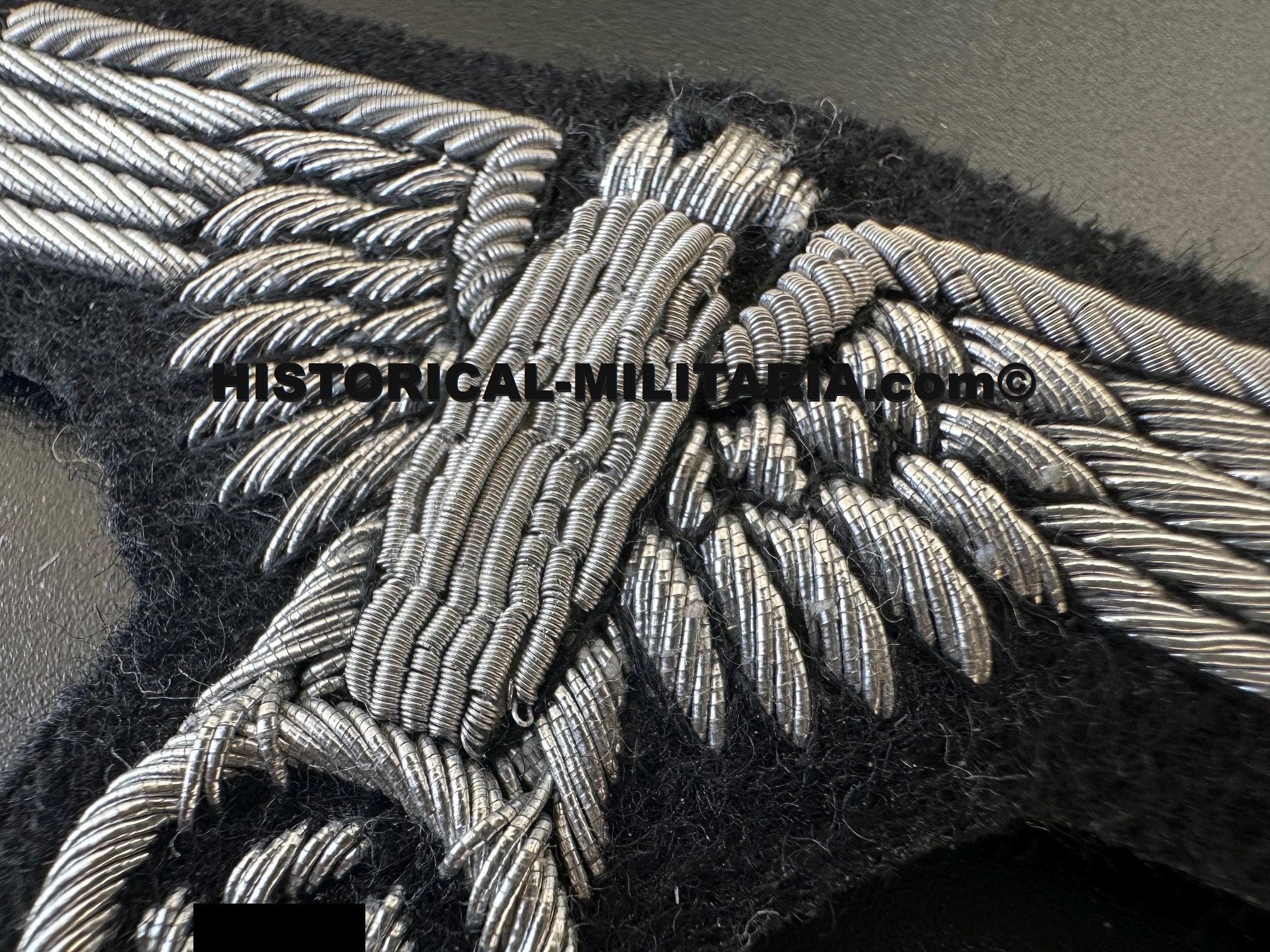 Waffen-SS Officer sleeve eagle dull - Offiziersadler Ärmeladler Elite Waffen-SS matt - Aquila da braccio opaco Ufficiale delle Waffen-SS Waffen-SS Officer sleeve eagle dull - Offiziersadler Ärmeladler Elite Waffen-SS matt - Aquila da braccio opaco Ufficiale delle Waffen-SS