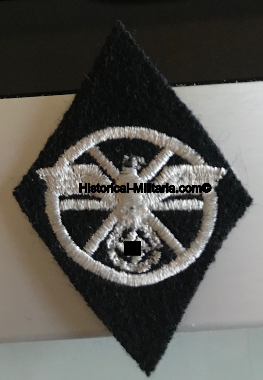 Ärmelraute NSKK Nationalsozialistischer Kraftfahrerkorps + Flandern Armschild/ EM/ NCO Natiional Socialist Motor Corps sleeve diamond patch and Flandern arm shield - n2. Distintivi di specialità delle Waffen-SS Ärmelraute NSKK Nationalsozialistischer Kraftfahrerkorps + Flandern Armschild/ EM/ NCO Natiional Socialist Motor Corps sleeve diamond patch and Flandern arm shield - n2. Distintivi di specialità delle Waffen-SS