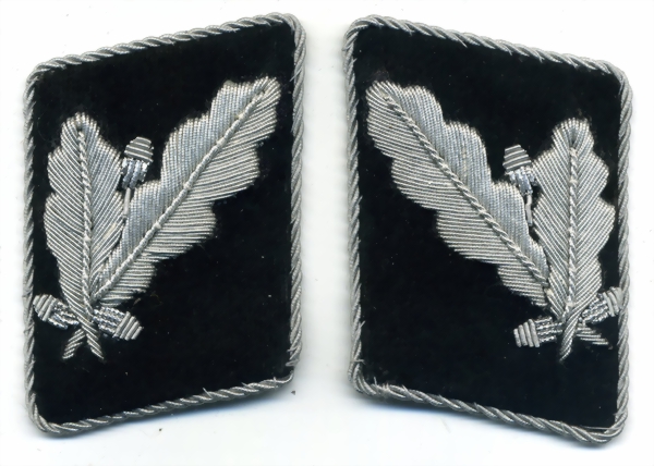 SS-Oberführer Kragenspiegel Waffen-SS - Senior Colonel Senior Leader Waffen-SS-Oberfuhrer collar tabs - Mostrine da SS-Oberfuhrer Comandante Superiore delle Waffen-SS SS-Oberführer Kragenspiegel Waffen-SS - Senior Colonel Senior Leader Waffen-SS-Oberfuhrer collar tabs - Mostrine da SS-Oberfuhrer Comandante Superiore delle Waffen-SS