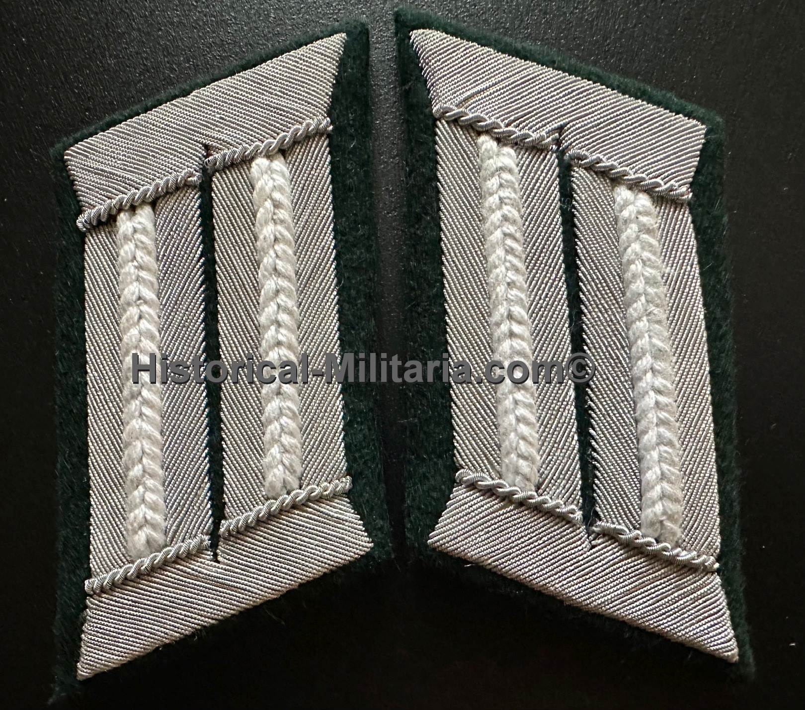 German Wehrmacht Army Infantry Officer collar tabs - Infanterie Regimenter Offizier Kragenspiegel Heer - mostrine Fanteria da Ufficiale dell'esercito tedesco German Wehrmacht Army Infantry Officer collar tabs - Infanterie Regimenter Offizier Kragenspiegel Heer - mostrine Fanteria da Ufficiale dell'esercito tedesco