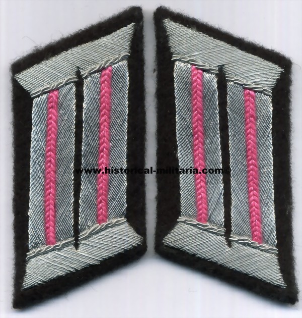 German Wehrmacht Army Panzertroops - Panzerjäger Kragenspiegel Heer - Panzerdivisionen Officer Tank Troops' collar tabs - Mostrine delle truppe corazzate da Ufficiale esercito tedesco German Wehrmacht Army Panzertroops - Panzerjäger Kragenspiegel Heer - Panzerdivisionen Officer Tank Troops' collar tabs - Mostrine delle truppe corazzate da Ufficiale esercito tedesco