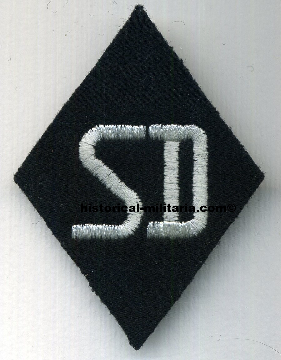Ärmelraute SD Personal im Sicherheitshauptamt - SD EM/ NCO sleeve diamond Security Service - Distintivo di specialità Servizio di Sicurezza delle SS Ärmelraute SD Personal im Sicherheitshauptamt - SD EM/ NCO sleeve diamond Security Service - Distintivo di specialità Servizio di Sicurezza delle SS