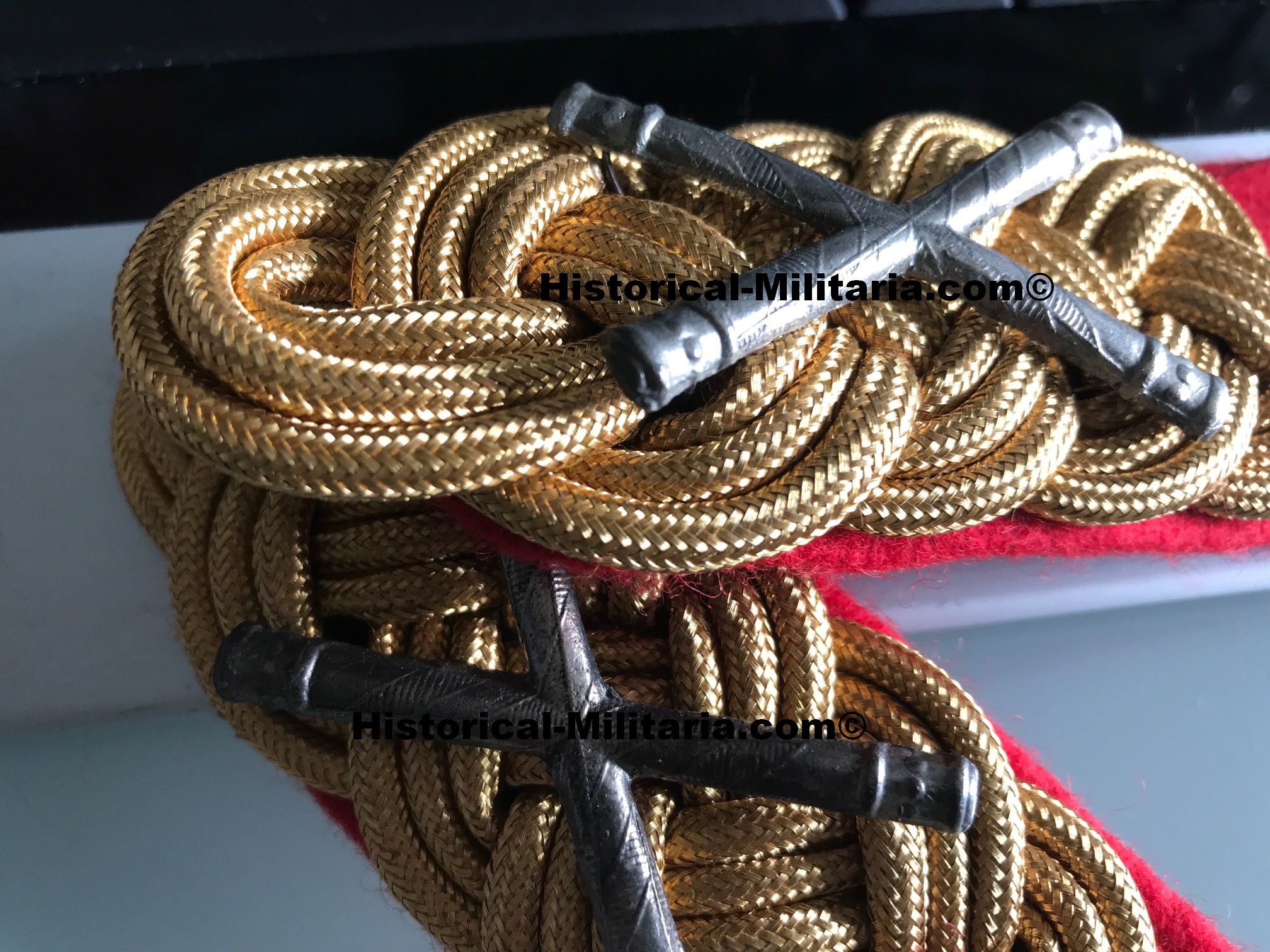 German Army Generalfeldmarschall sew-in shoulder boards 1st pattern batons + collar tabs SET GFM Schulterklappen Generalfeldmarschall Set 1. Modelll +Kragenspiegel - Set da Spalline e mostrine da feldmaresciallo generale dell'esercito tedesco 1° modello German Army Generalfeldmarschall sew-in shoulder boards 1st pattern batons + collar tabs SET GFM Schulterklappen Generalfeldmarschall Set 1. Modelll +Kragenspiegel - Set da Spalline e mostrine da feldmaresciallo generale dell'esercito tedesco 1° modello