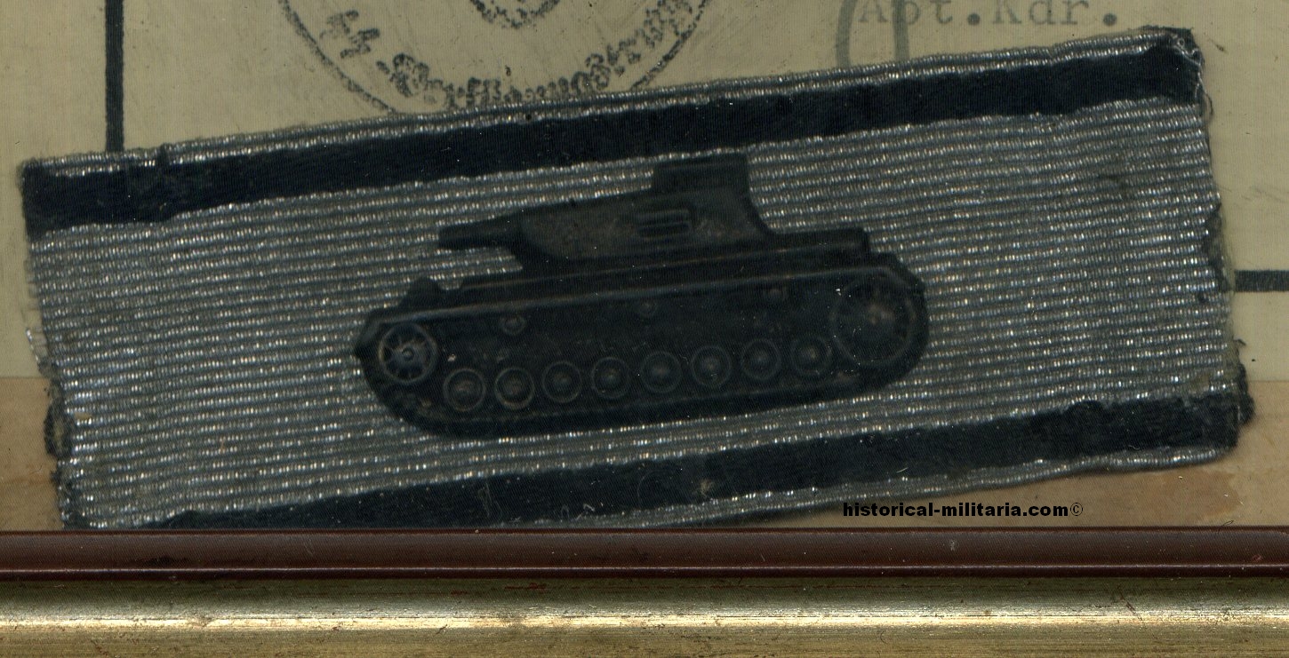 Leibstandarte SS Urkunde Verleihung Sonderabzeichen Panzervernichtungsabzeichen - SS Leibstandarte framed award with Tank Destruction Badge - Certificato delle SS con distintivo di distruttore di carri Leibstandarte SS Urkunde Verleihung Sonderabzeichen Panzervernichtungsabzeichen - SS Leibstandarte framed award with Tank Destruction Badge - Certificato delle SS con distintivo di distruttore di carri
