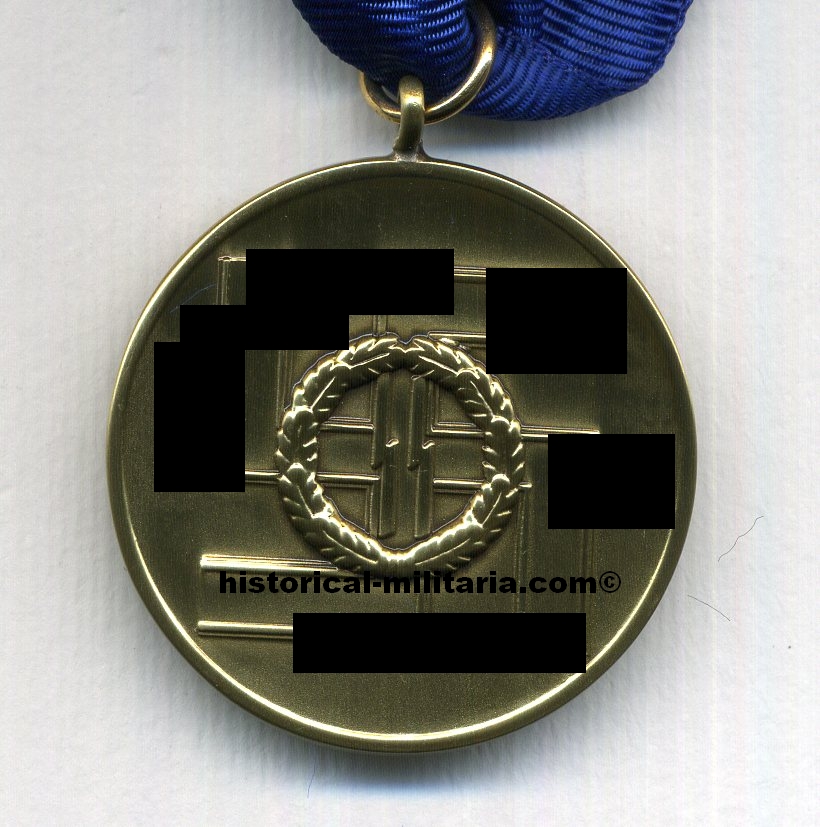 SS Dienstauszeichung für Treue Dienste in der SS für 8 Jahre / 3. Stufe - German Medal with ribbon for 8 Years Service in the SS - Medaglia di lungo servizio nelle SS 8 anni SS Dienstauszeichung für Treue Dienste in der SS für 8 Jahre / 3. Stufe - German Medal with ribbon for 8 Years Service in the SS - Medaglia di lungo servizio nelle SS 8 anni