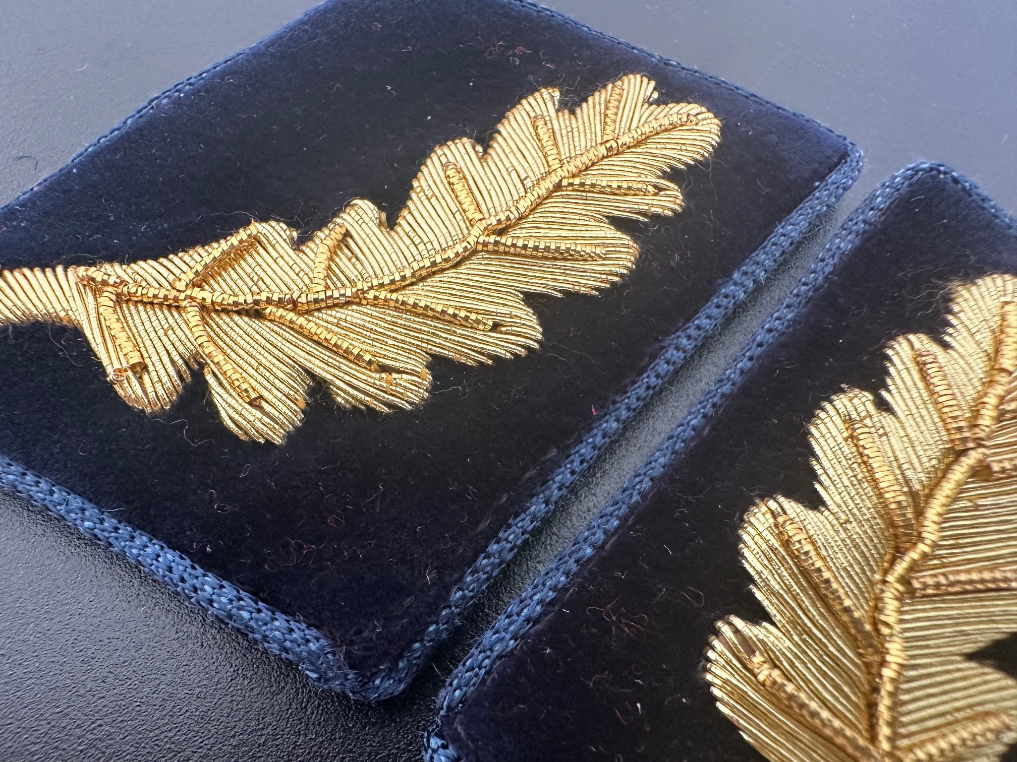NSDAP Gaurichter Vorsitzender des Gaugericht Kragenspiegel - NSDAP Gau judge Chairman of the Gau court collar tabs - mostrine NSDAP Presidente del tribunale distrettuale (Gaugericht ) NSDAP Gaurichter Vorsitzender des Gaugericht Kragenspiegel - NSDAP Gau judge Chairman of the Gau court collar tabs - mostrine NSDAP Presidente del tribunale distrettuale (Gaugericht )